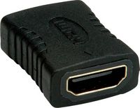 Produktbild: Roline 12.03.3151 Adapter [1x HDMI-Buchse - 1x HDMI-Buchse] Schwarz