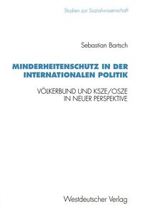Produktbild: Minderheitenschutz in der internationalen Politik
