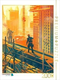 Produktbild: CALVENDO Puzzle Betonsturz | 2000 Teile Lege-Größe 90x67cm Foto-Puzzle für glückliche Stunden