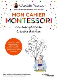 Produktbild: Mon cahier Montessori pour apprendre &agrave; &eacute;crire et &agrave; lire