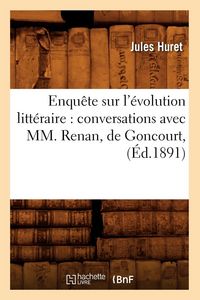 Produktbild: Enqu&ecirc;te sur l'&eacute;volution litt&eacute;raire