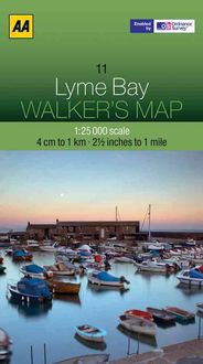 Produktbild: Walker's Map Lyme Bay