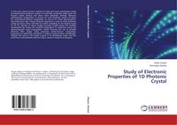Produktbild: Study of Electronic Properties of 1D Photonic Crystal