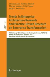 Produktbild: Trends in Enterprise Architecture Research and Practice-Driven Research on Enterprise Transformation