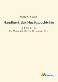 Produktbild: Handbuch der Musikgeschichte
