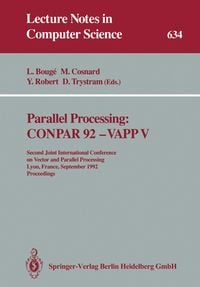Produktbild: Parallel Processing: CONPAR 92 &mdash; VAPP V
