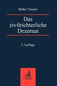 Produktbild: Das zivilrichterliche Dezernat