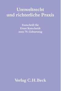 Produktbild: Umweltrecht und richterliche Praxis