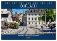 Produktbild: Durlach - Karlsruhes mittelalterlicher Stadtteil (Tischkalender 2026 DIN A5 quer), CALVENDO Monatskalender
