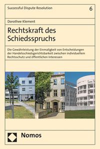 Produktbild: Rechtskraft des Schiedsspruchs