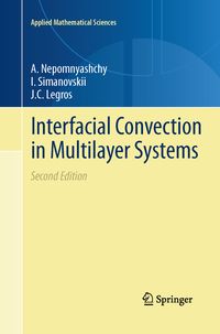 Produktbild: Interfacial Convection in Multilayer Systems