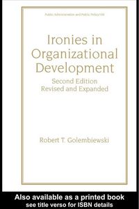 Produktbild: Ironies In Organizational Development