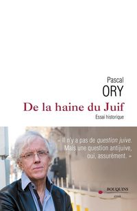 Produktbild: De la haine du Juif : essai historique