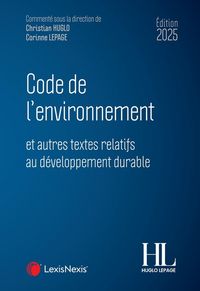 Produktbild: Code de l environnement 2025