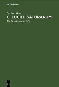 Produktbild: C. Lucilii Saturarum