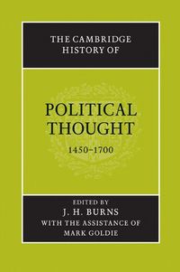 Produktbild: The Cambridge History of Political Thought 1450 1700
