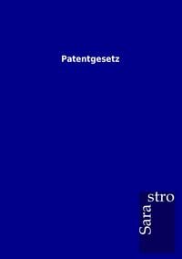 Produktbild: Patentgesetz