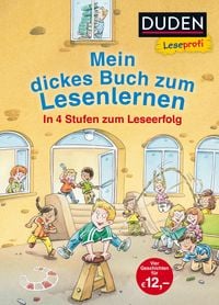 Produktbild: Duden Leseprofi &ndash; Mein dickes Buch zum Lesenlernen: In 4 Stufen zum Leseerfolg