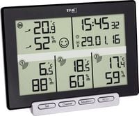 Produktbild: TFA Dostmann Multi-Sens Funk-Thermo-/Hygrometer Schwarz 30.3057.01