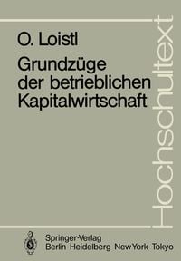 Produktbild: Grundz&uuml;ge der betrieblichen Kapitalwirtschaft