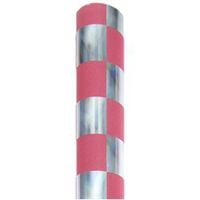 Produktbild: Geschenkpapier Schachbrett, Neon Pink/Silber, MIX, 70cm x 2m, 80 gsm ungestrichenes Papier