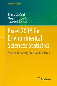 Produktbild: Excel 2016 for Environmental Sciences Statistics