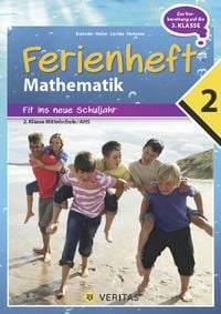 Produktbild: Ferienheft Mathematik 2. Klasse MS/AHS. Lehrplan 2023