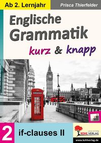 Produktbild: Englische Grammatik kurz und knapp / Band 2
