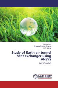 Produktbild: Study of Earth air tunnel heat exchanger using ANSYS