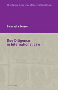 Produktbild: Due Diligence in International Law