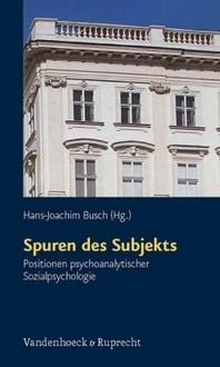 Produktbild: Spuren des Subjekts