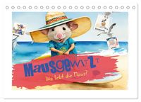 Produktbild: Mausgewitzt - Wo lebt die Maus? (Tischkalender 2026 DIN A5 quer), CALVENDO Monatskalender