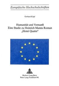 Produktbild: Humanit&auml;t und Vernunft