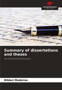 Produktbild: Summary of dissertations and theses