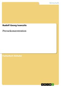 Produktbild: Pressekonzentration