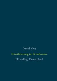 Produktbild: Nitratbelastung im Grundwasser
