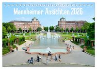 Produktbild: Mannheimer Ansichten 2026 (Tischkalender 2026 DIN A5 quer), CALVENDO Monatskalender