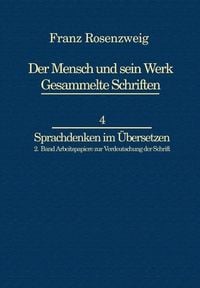 Produktbild: Franz Rosenzweig Sprachdenken
