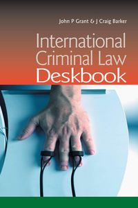 Produktbild: International Criminal Law Deskbook