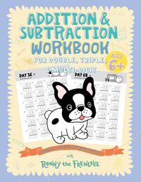 Produktbild: Addition and Subtraction Workbook for Double, Triple, & Multi-Digit