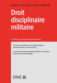 Produktbild: Droit disciplinaire militaire