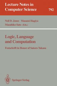 Produktbild: Logic, Language and Computation