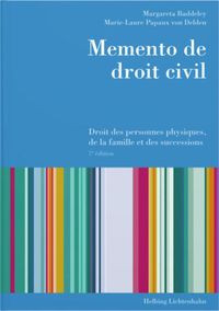 Produktbild: Memento de droit civil