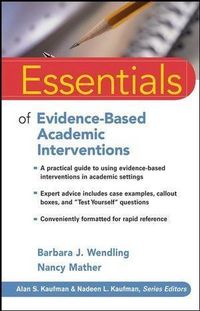 Produktbild: Essentials of Evidence-Based Academic Interventions