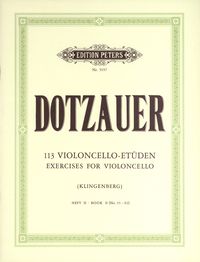 Bild vom Artikel 113 Violoncello-Etüden - Heft 2 vom Autor Justus Johann Friedrich Dotzauer