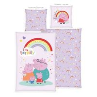 Produktbild: Klaus Hering 4486426050 - Peppa Pig Bettw&auml;sche, Peppa Pig, 80x80+135x200 cm