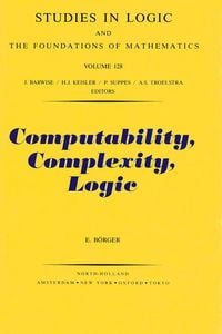 Produktbild: Computability, Complexity, Logic