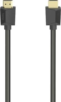 Produktbild: Hama HDMI Anschlusskabel HDMI-A Stecker, HDMI-A Stecker 5.00 m Schwarz 00200704 4K UHD HDMI-Kabel