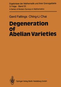 Produktbild: Degeneration of Abelian Varieties