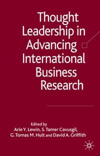 Produktbild: Thought Leadership in Advancing International Business Research